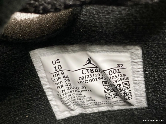 Black Air Jordan Off-White x 5 CT8480-001 0825